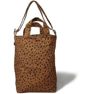 BAGGU Cheetah Print Duck Bag